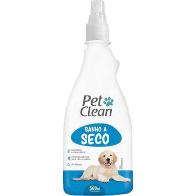 BANHO A SECO 500ML PET CLEAN