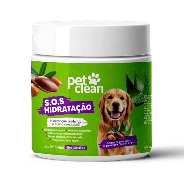MASCARA SOS HIDRAT PROFUNDA 500G PET CLEAN