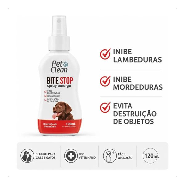BITE STOP 120ML PET CLEAN 