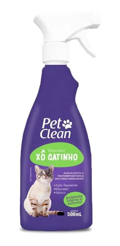 EDUCADOR XO GATINHO 500ML PET CLEAN