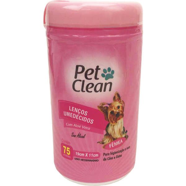 LENCO UMEDECIDO FEMEA PET CLEAN