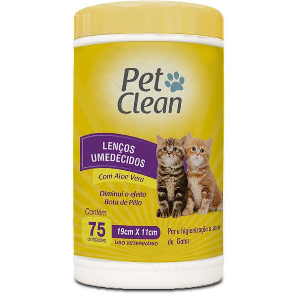 LENCO UMEDECIDO GATOS PET CLEAN