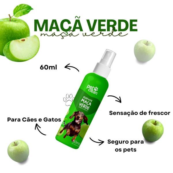 PERFUME MACA VERDE 60ML PET CLEAN