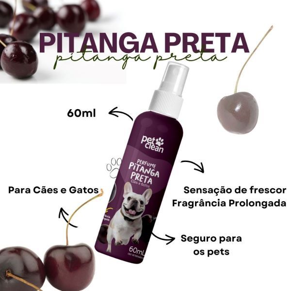 PERFUME PITANGA PRETA 60ML PET CLEAN