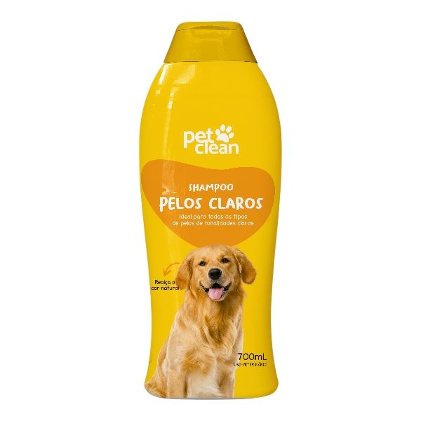 SHAMPOO PELOS CLAROS 700ML PET CLEAN