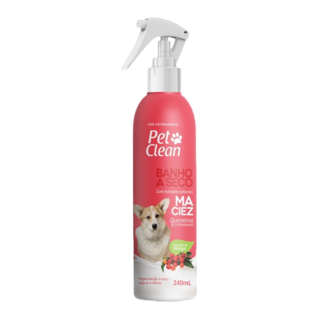 BANHO A SECO MACIEZ 240ML PET CLEAN